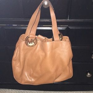 Brown Michael Kors Leather Purse